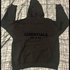 Black Essential Hoodie